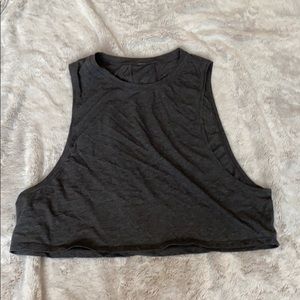 Lululemon cropped muscle tank